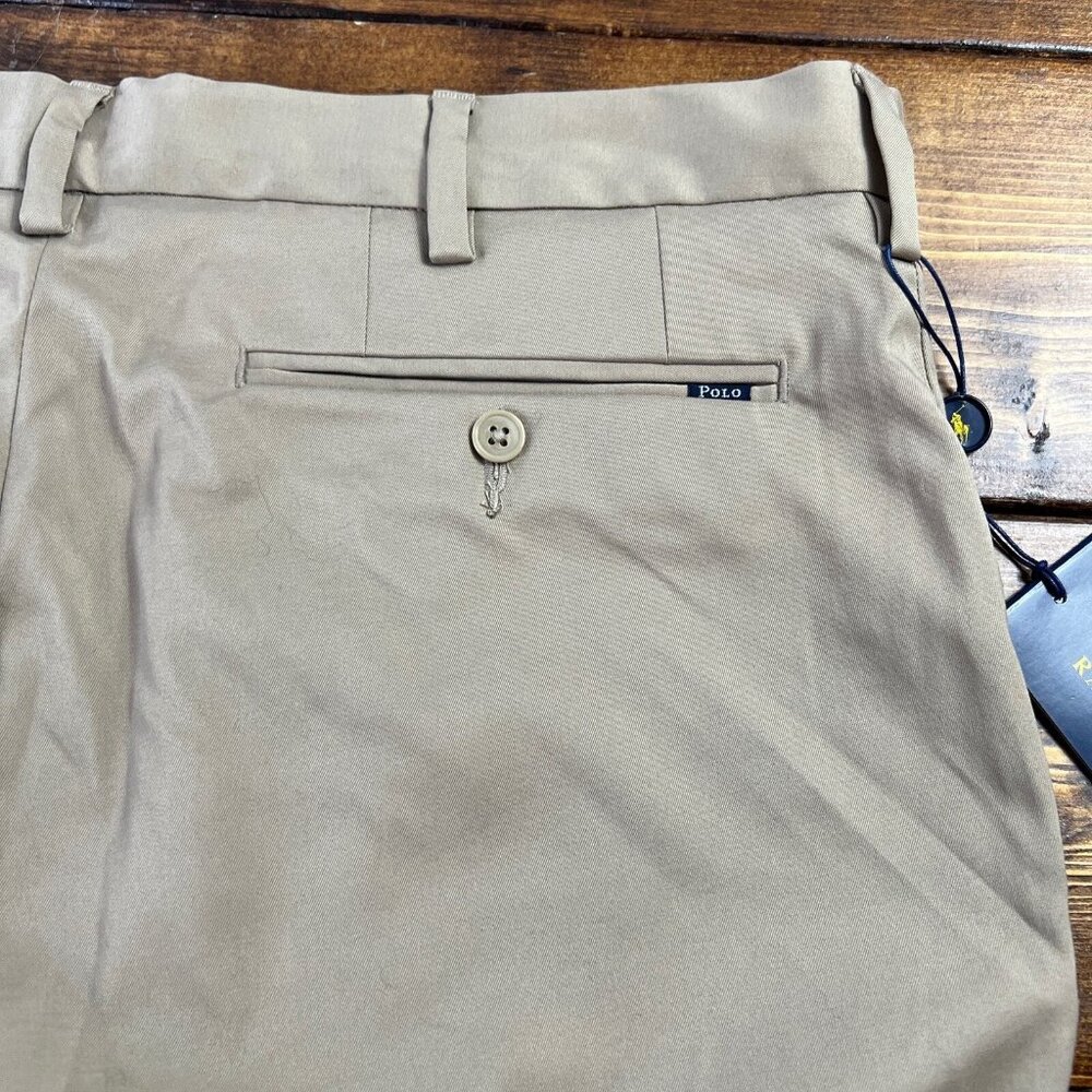 Ralph Lauren Polo Shorts NWT Men's Size 32 Khakis Stretch Classic Fit Wicking - Picture 3 of 13